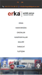Mobile Screenshot of erkayedekparca.com